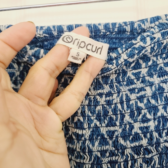 Rip Curl Ocean Tribe Patterned Strapless Jumpsuit Size Small - Picture 4 of 5